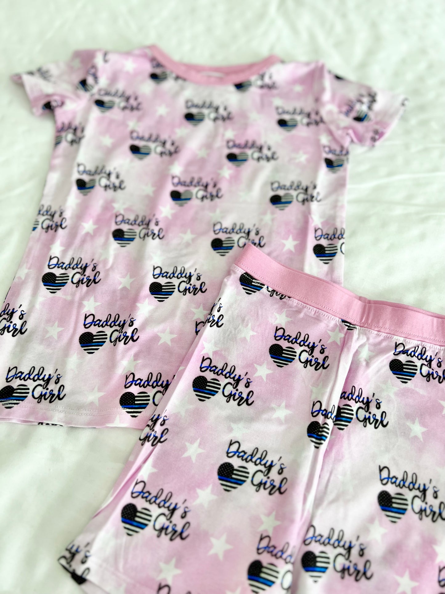 “Daddy’s Girl” Two Piece Shorts Comfy Cozies