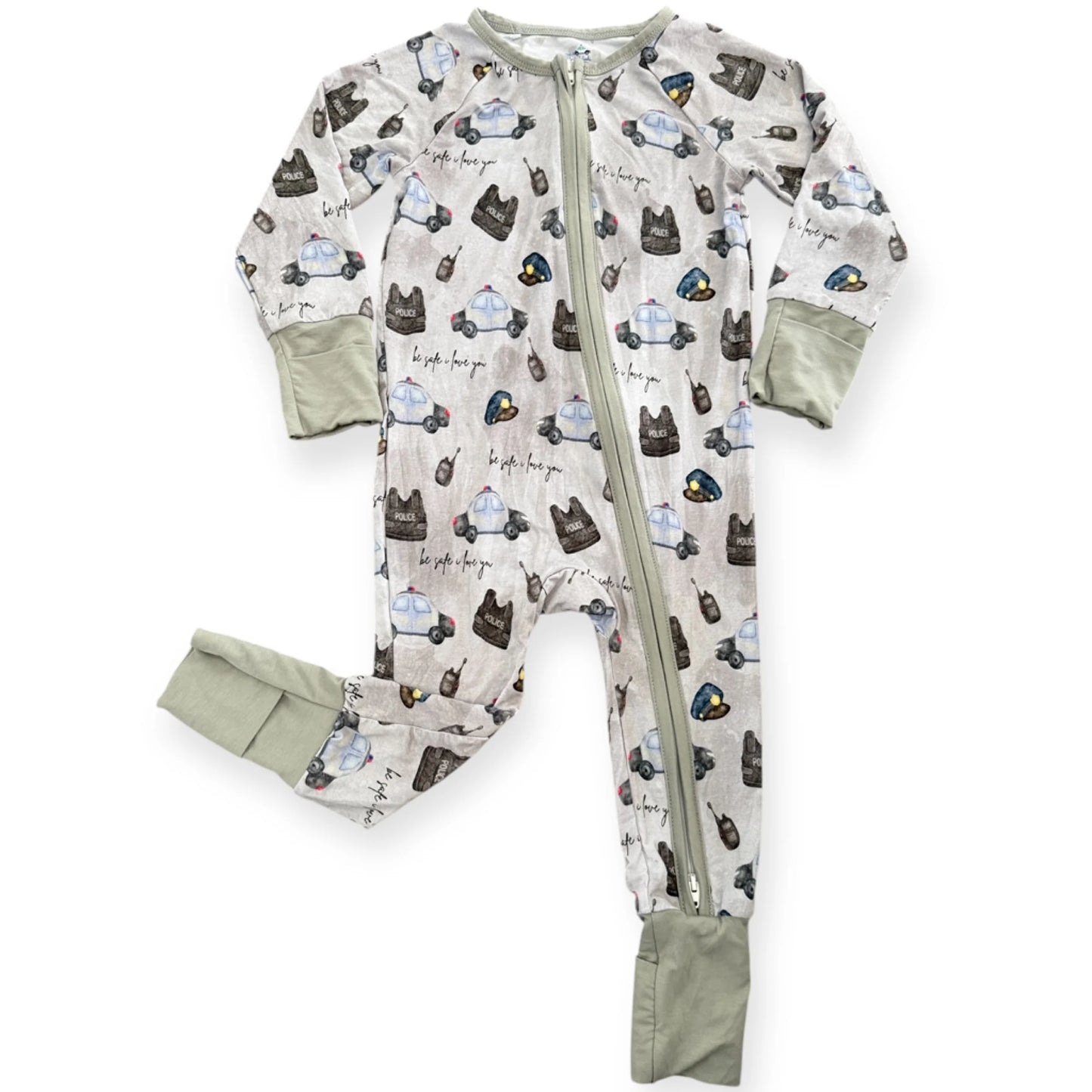 "Be Safe I Love You" Comfy Cozies Zip-Up