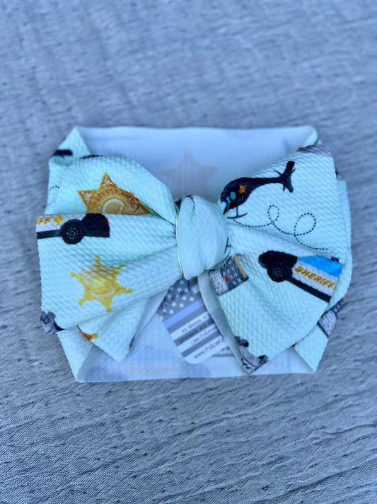 “Sheriff on Duty” Biggie Bow