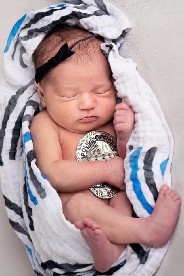 Thin Blue Rainbows Bamboo Muslin Swaddle