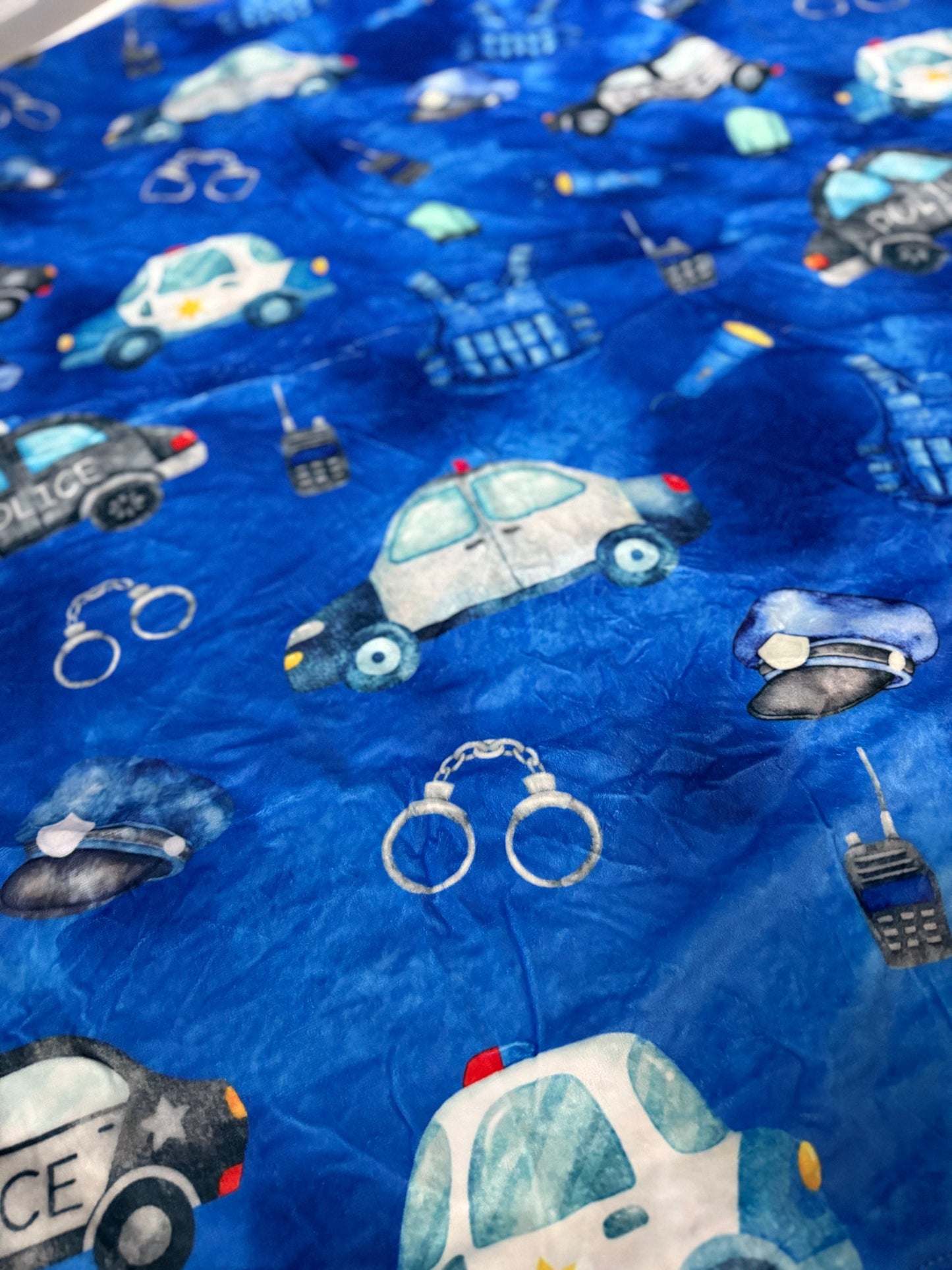 “Ready for Duty” 60x60” Minky Blanket