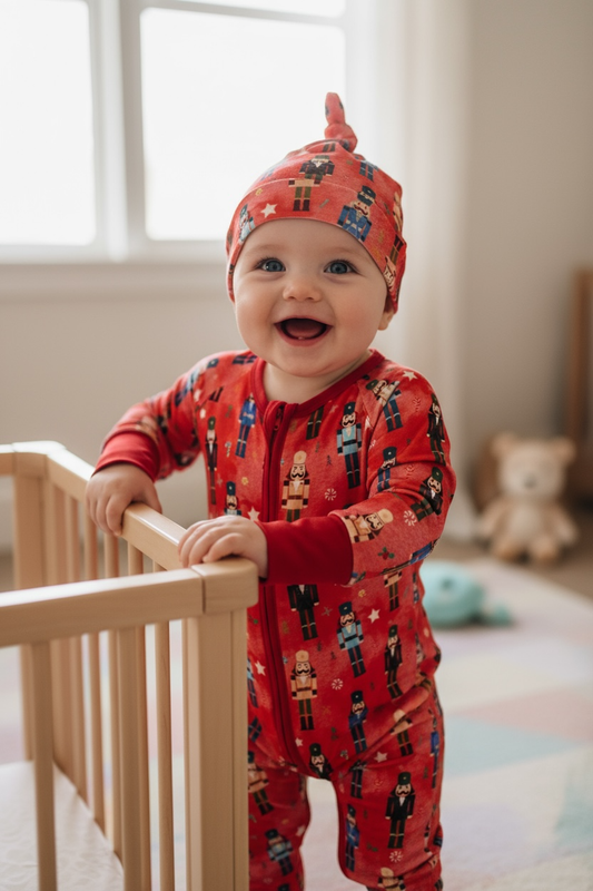 “Nutcracker Patrol” Knotted Hat