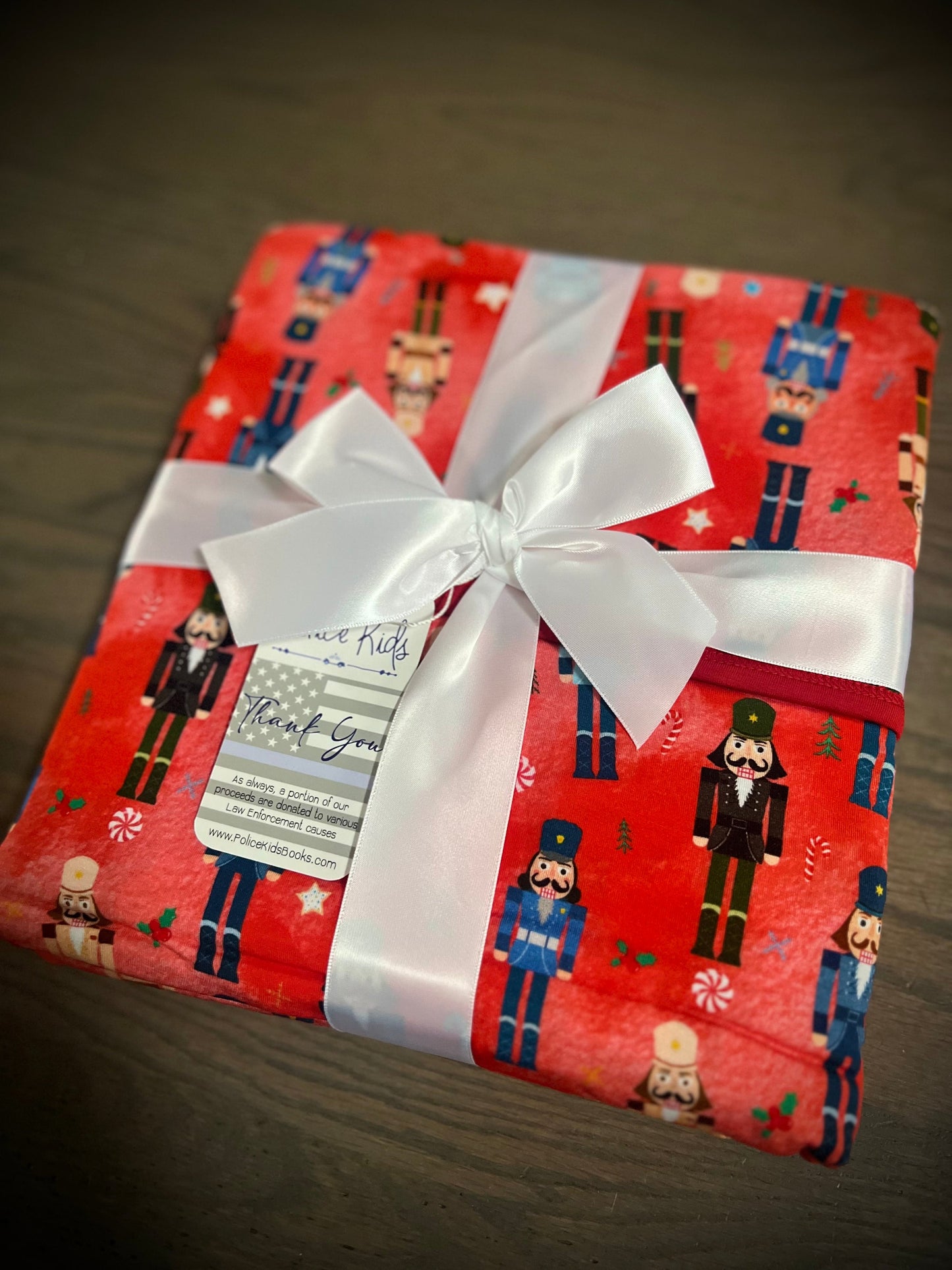 “Nutcracker Patrol” 60x60” Layered Bamboo Blanket