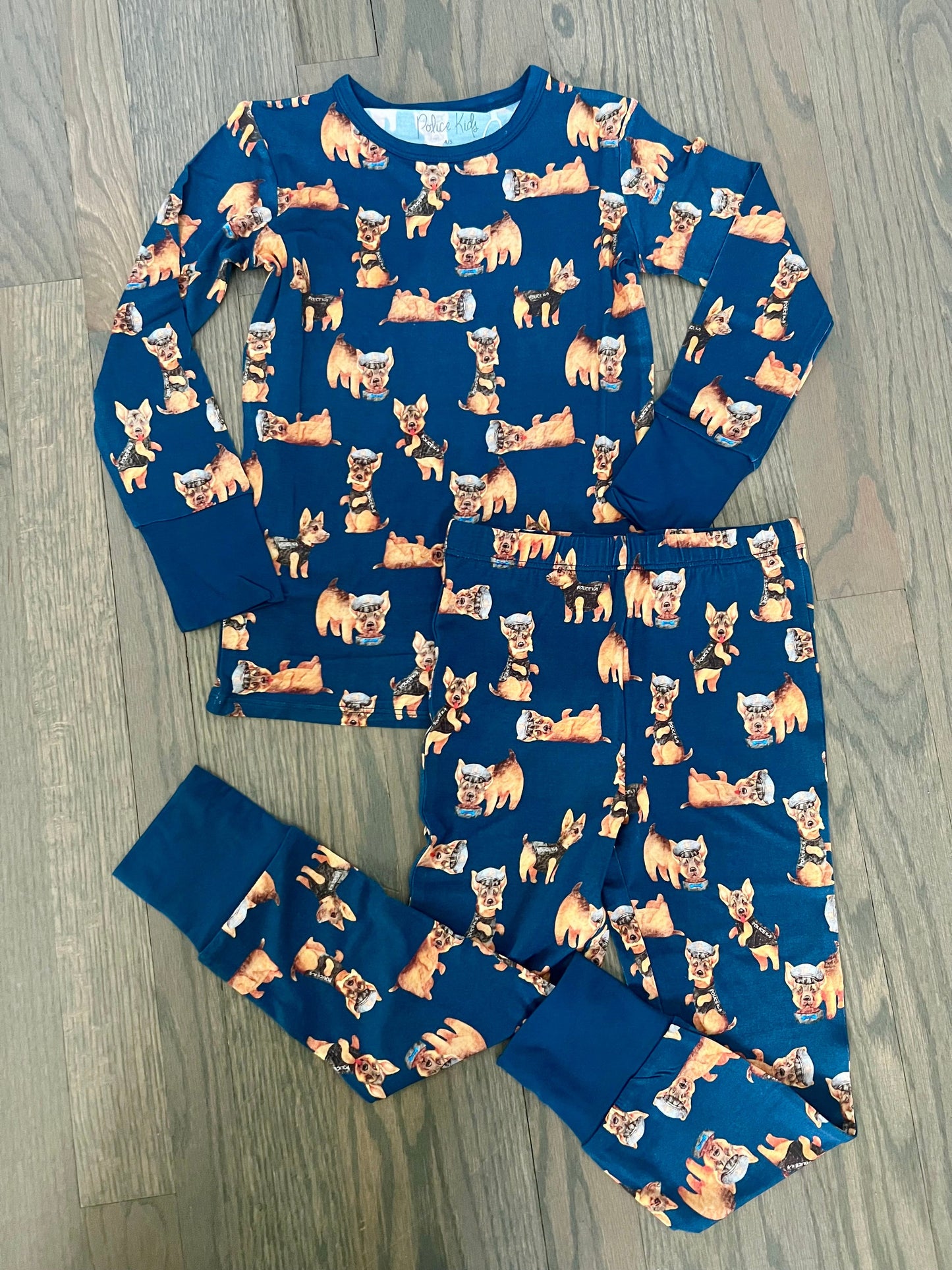 “K9 Rookie Pups” Comfy Cozies Two-Piece