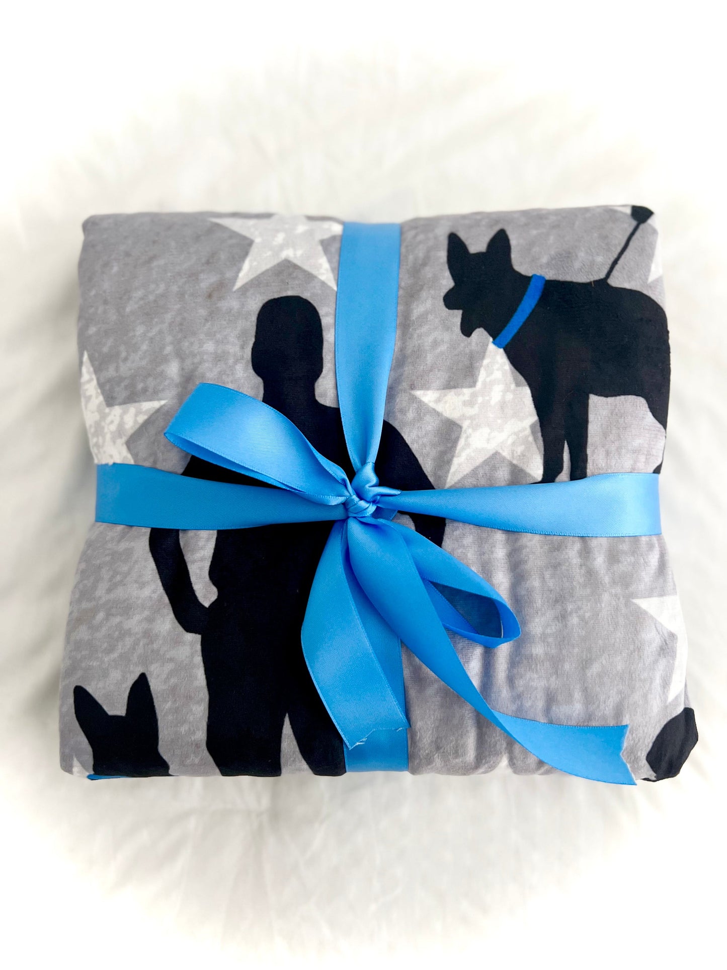 “K9 Partners” 60x60” Minky Blanket