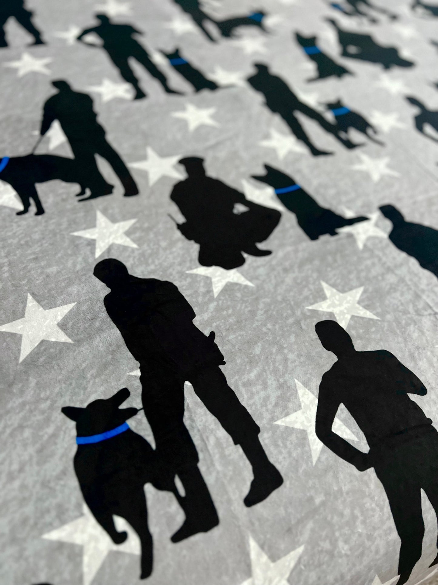 “K9 Partners” 60x60” Minky Blanket