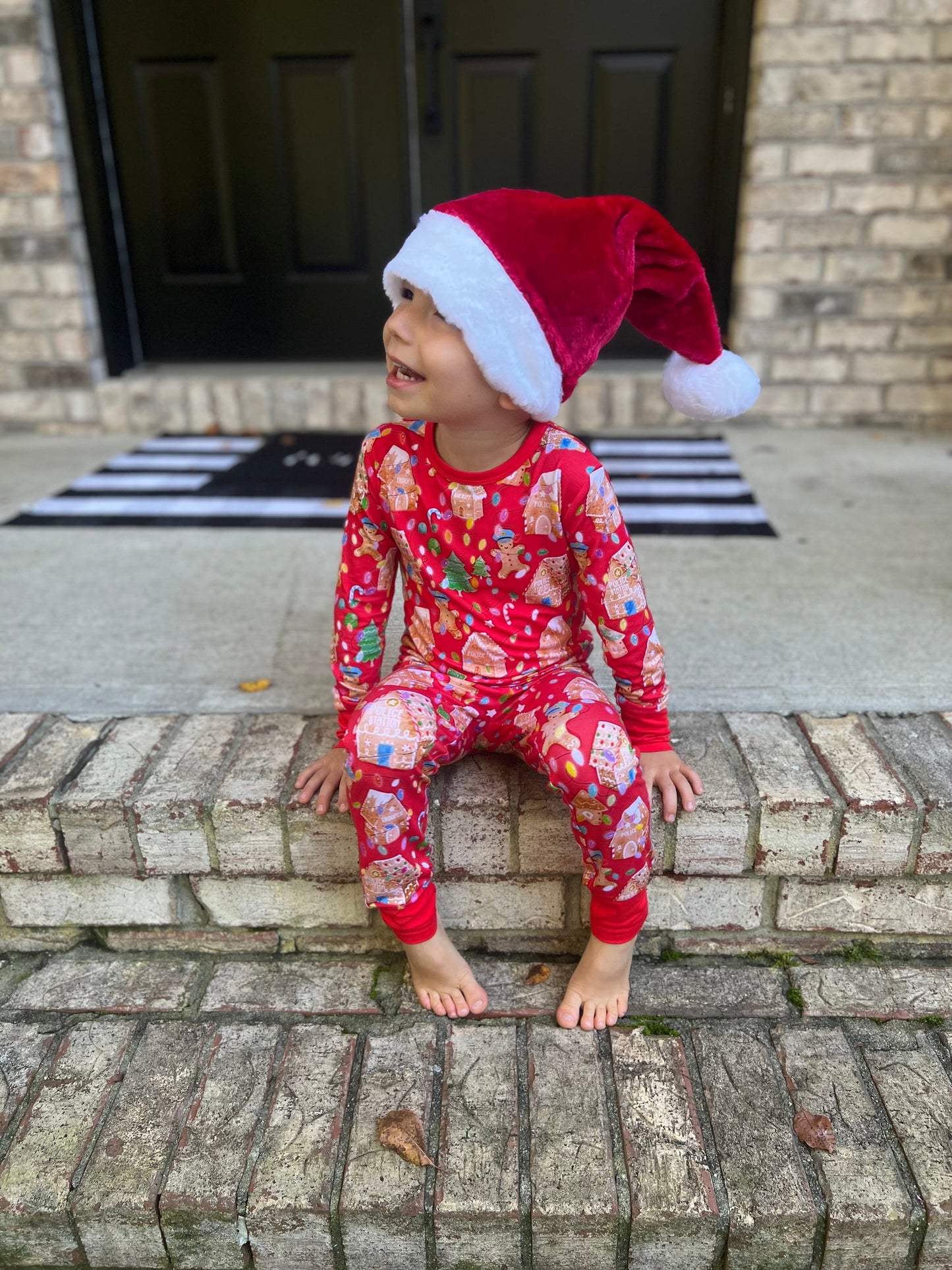 “Gingerbread Dept" Two-Piece Comfy Cozies