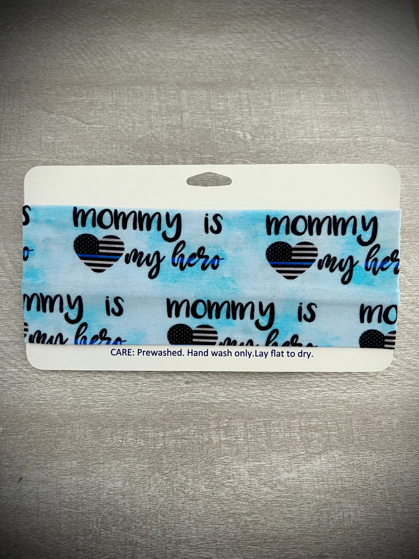 “Mommy’s Little Hero” Deluxe Bow Headband