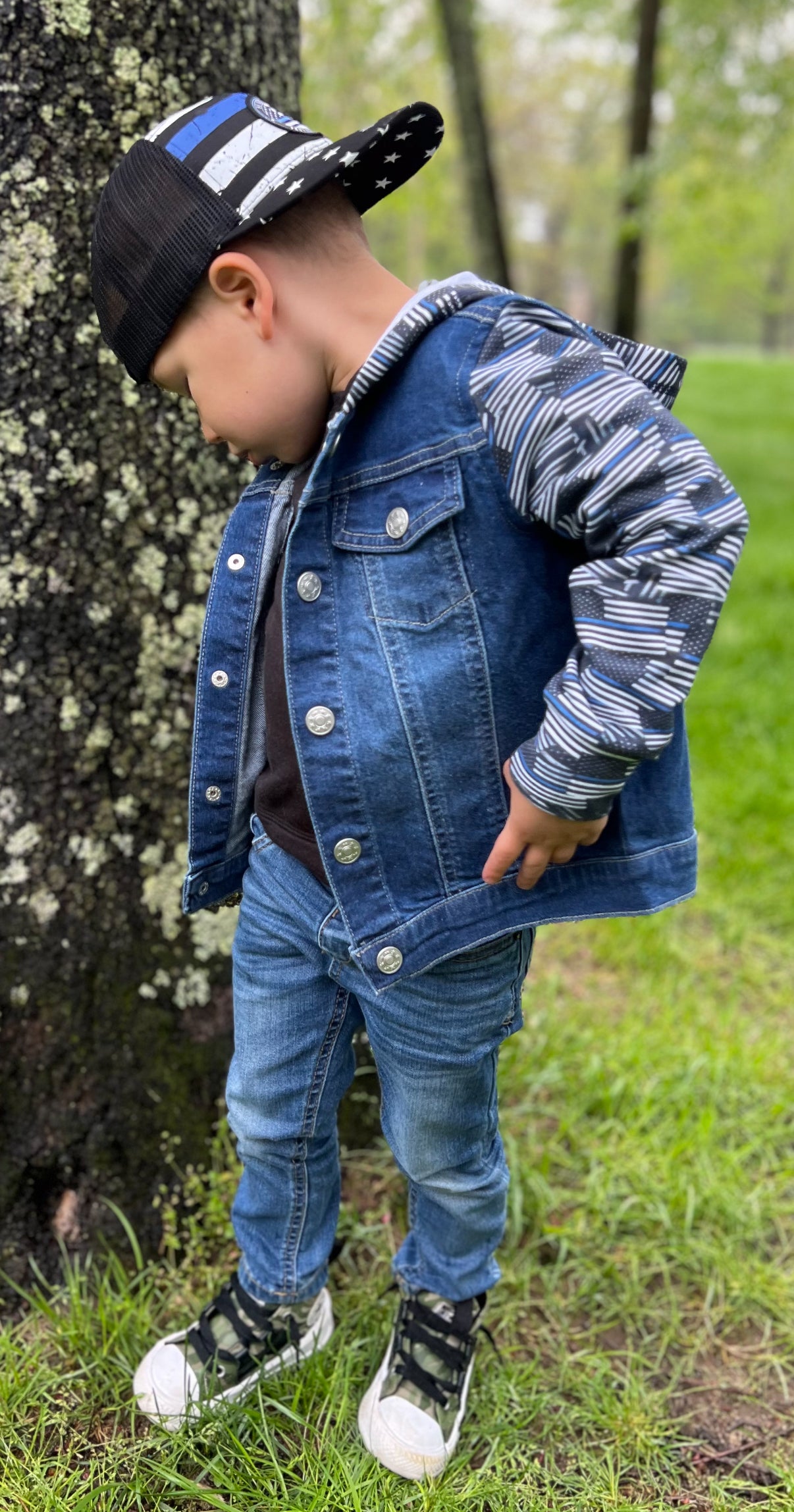 “TBL Flags” Denim Jacket