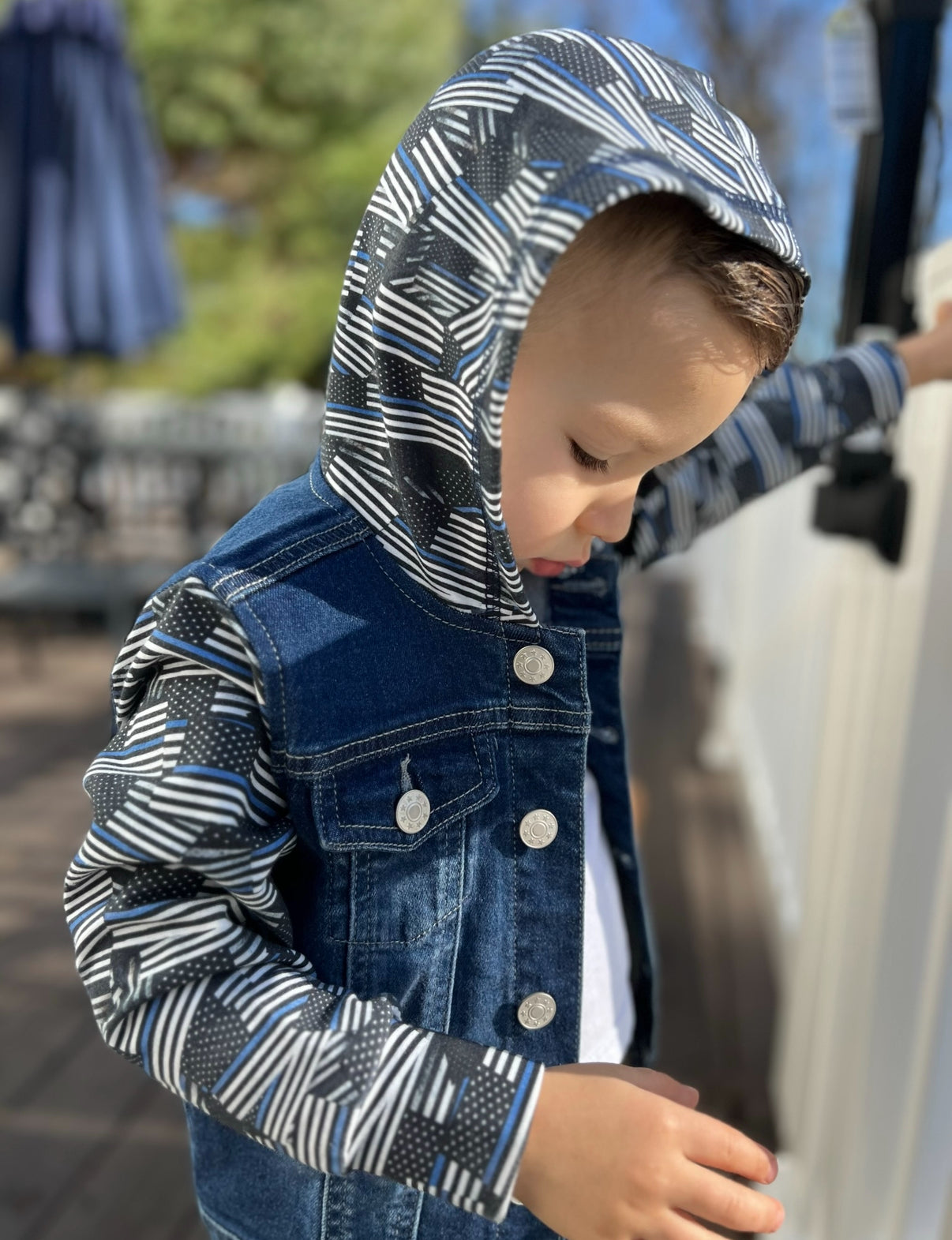 “TBL Flags” Denim Jacket