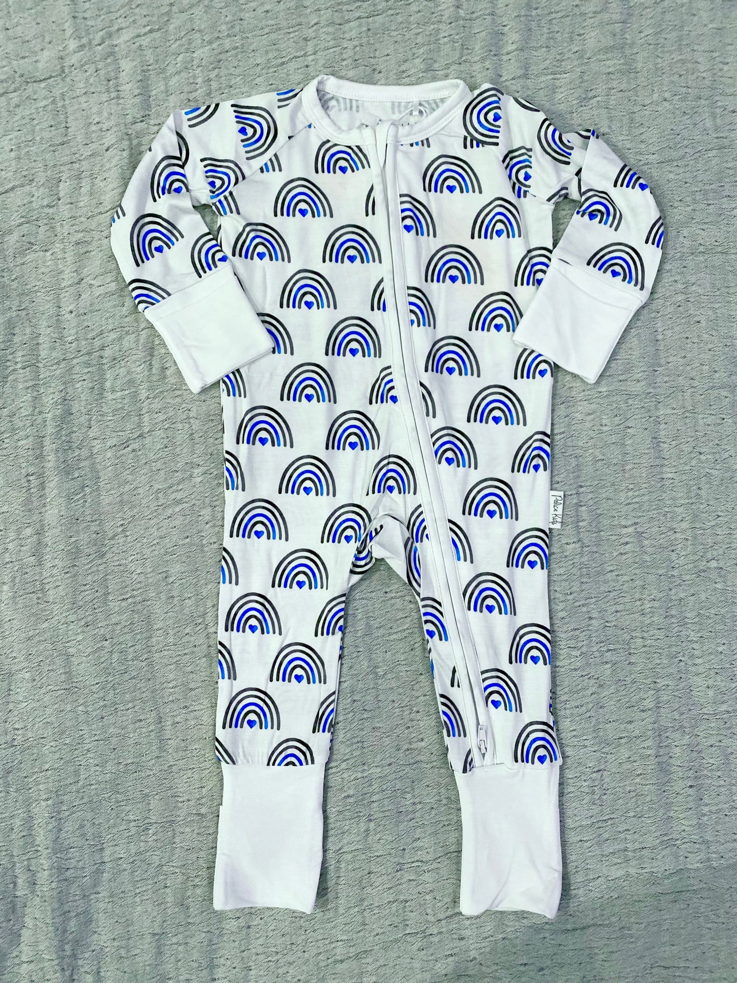 Thin Blue Rainbows Comfy Cozies Zip-Up