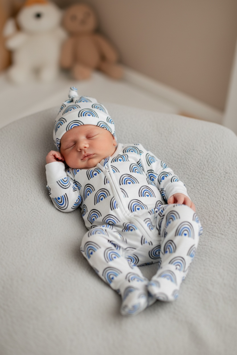 Thin Blue Rainbows Comfy Cozies Zip-Up