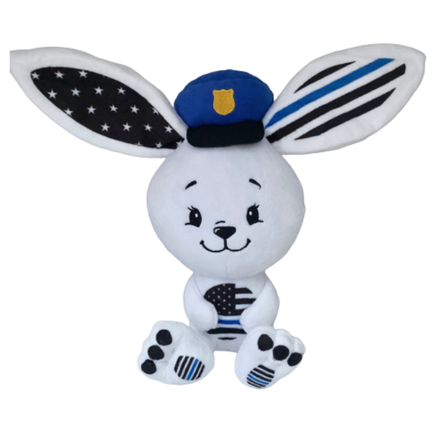 Thin Blue Bunny Plush (PolicEaster Bunny)