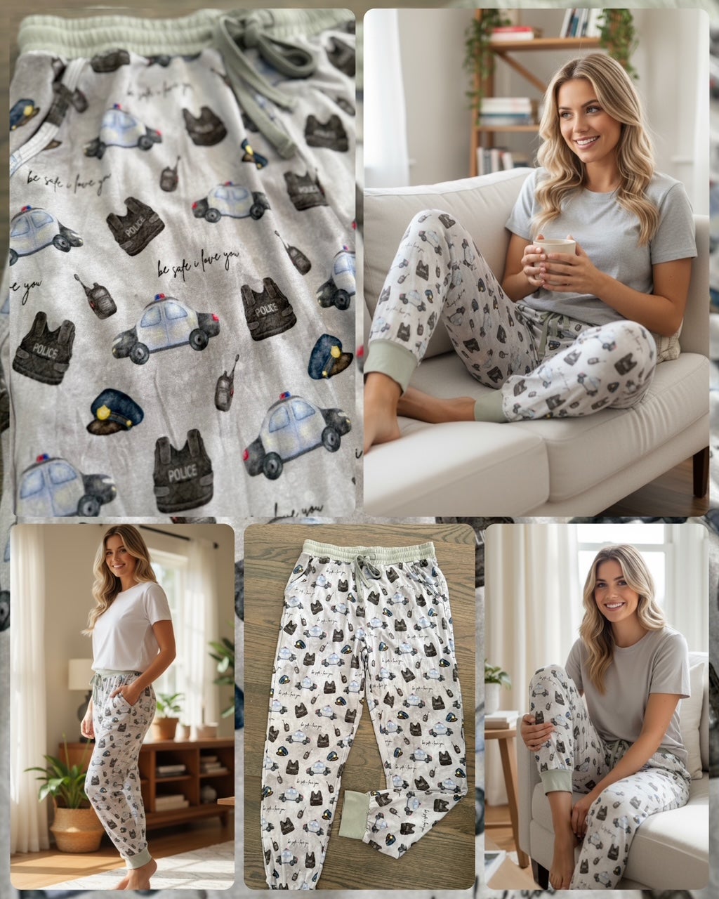 "Be Safe I Love You" Women's Joggers