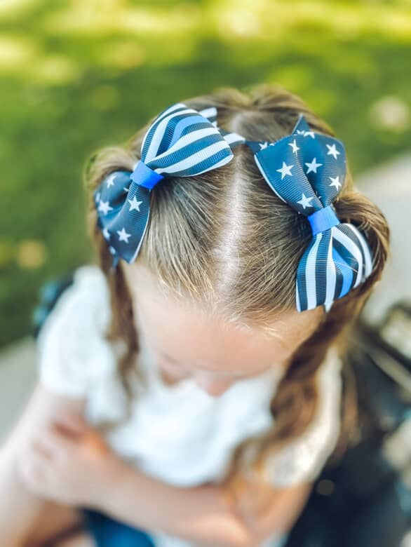 Convertible TBL Alligator Clip Hair Bow OR Bow-Tie