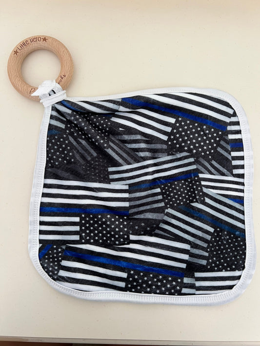 TBL Flags Plush Bamboo Double-Sided Lovey