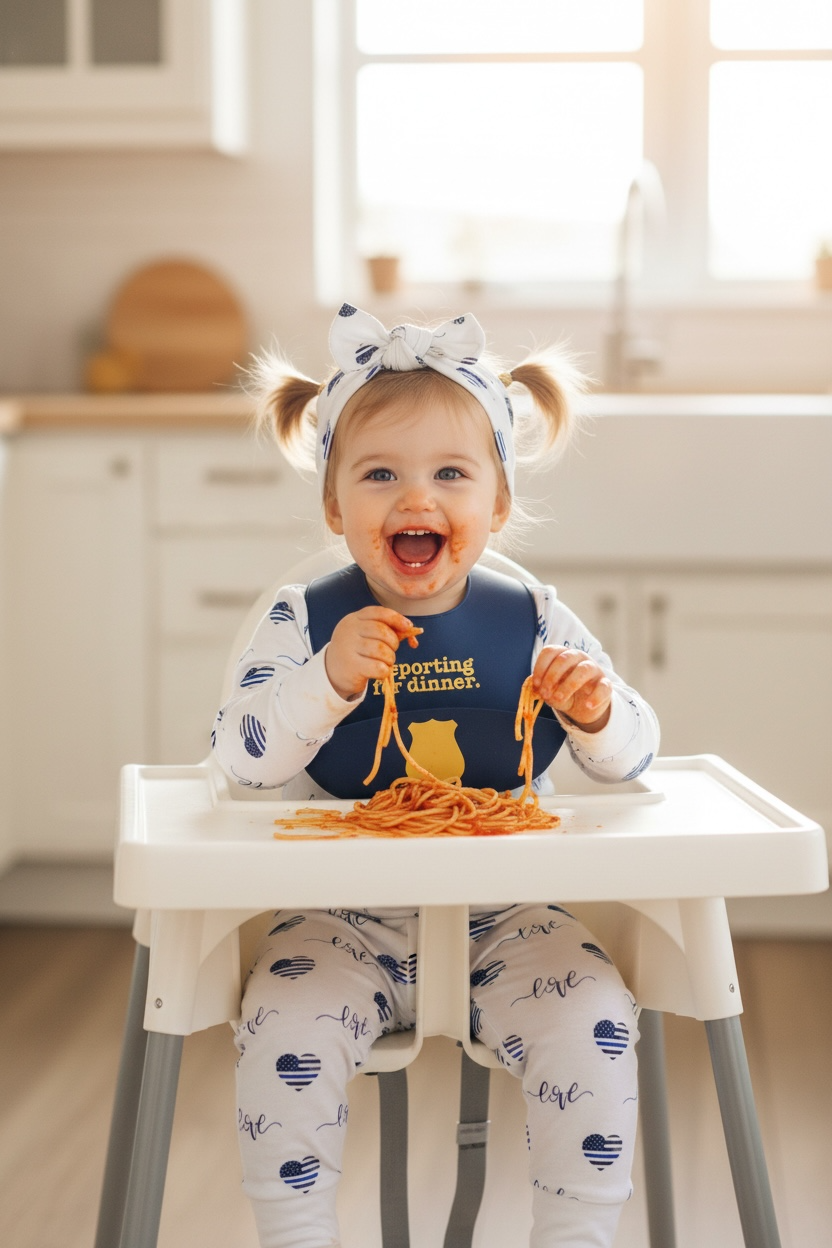 Silicone Catch-All Bib - Choose Style