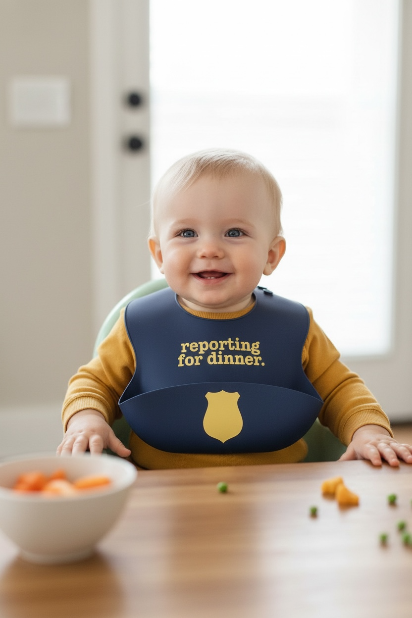 Silicone Catch-All Bib - Choose Style