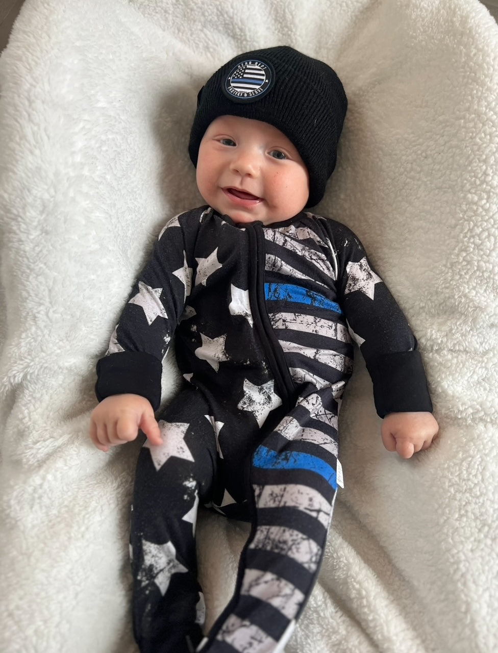 TBL Stars and Stripes Comfy Cozies Zip-Up