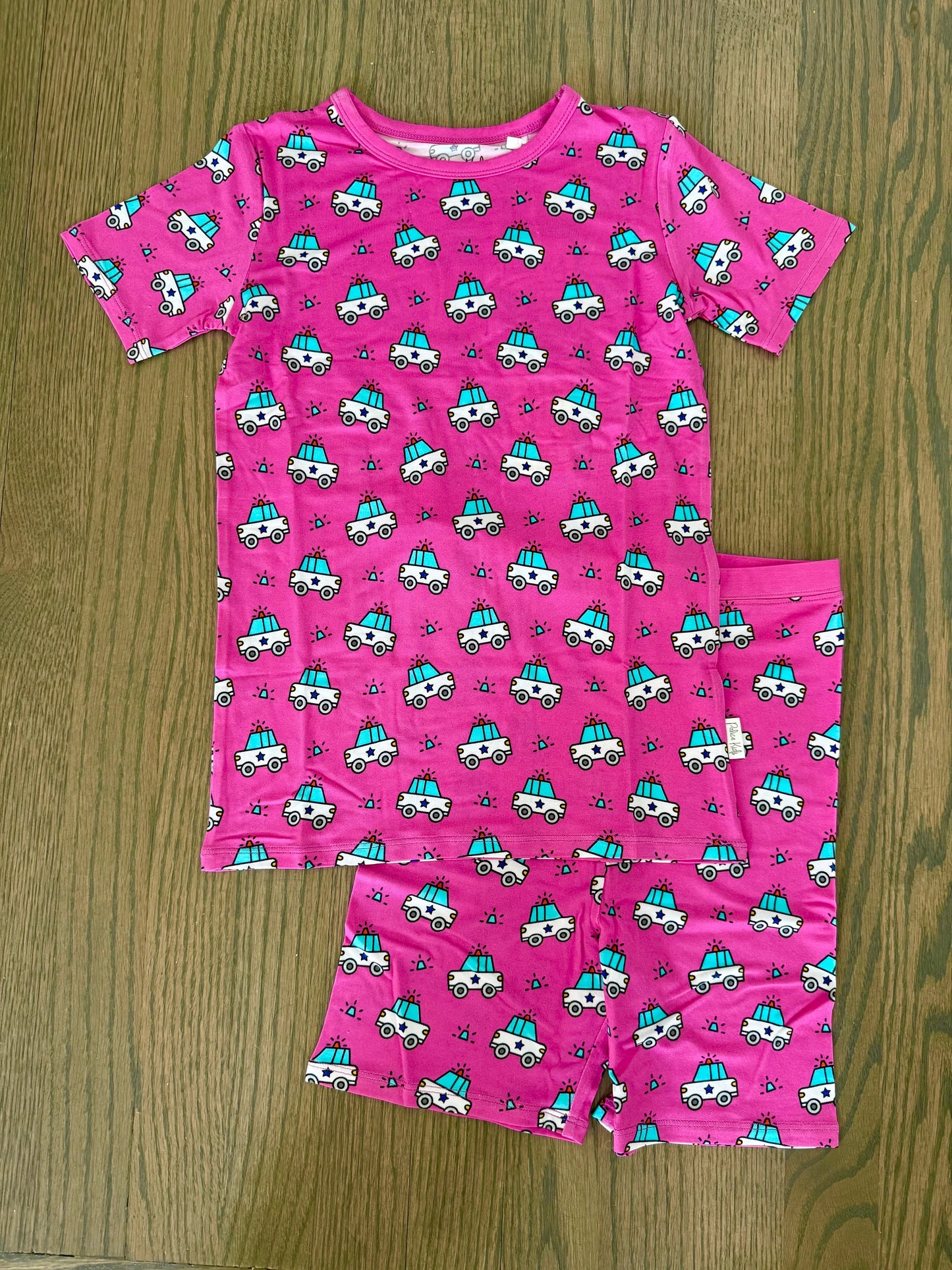 "Ride Along" Two-Piece Comfy Cozies (Short) - Choose Color