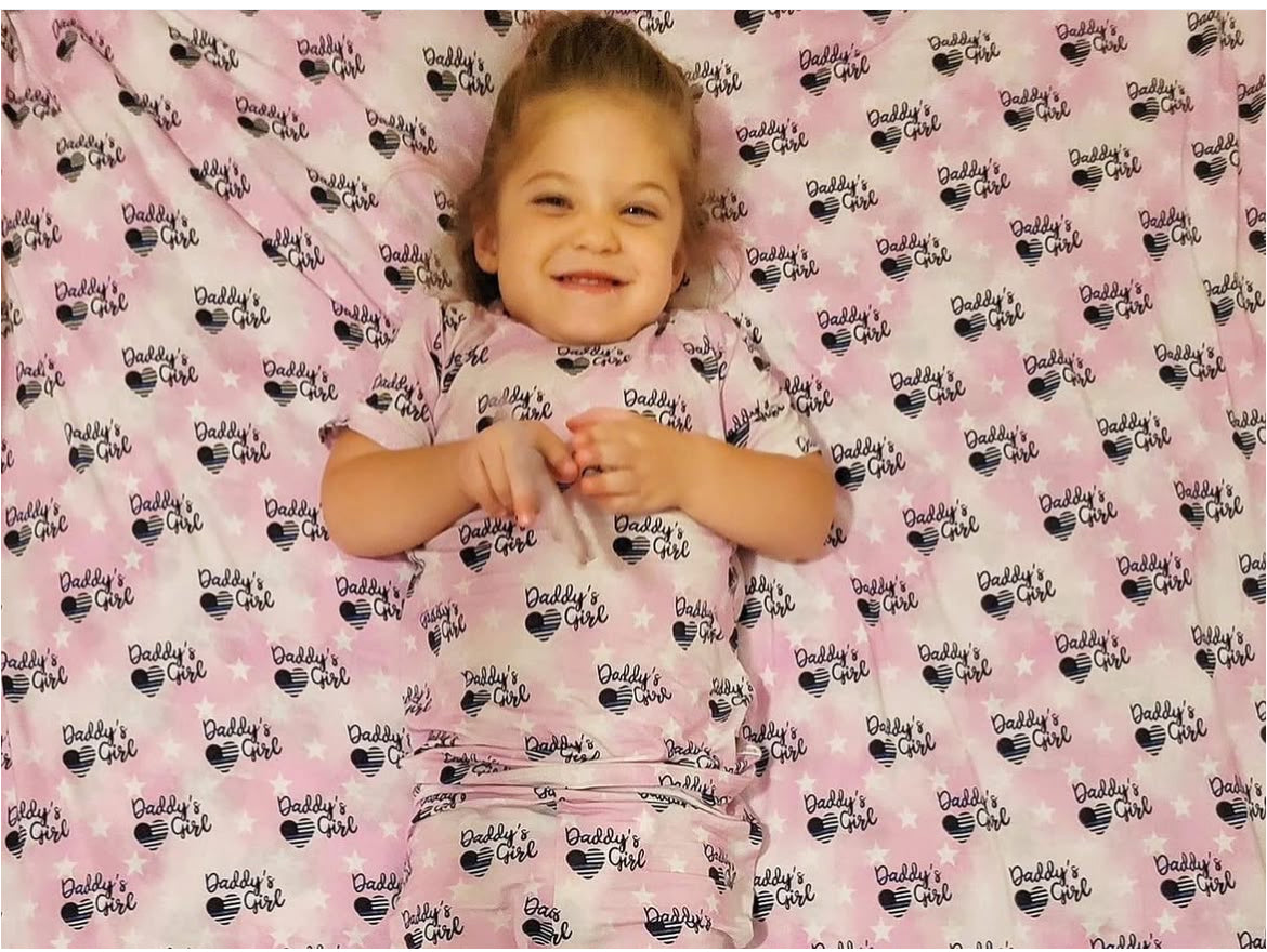 “Daddy’s Girl” Two Piece Shorts Comfy Cozies