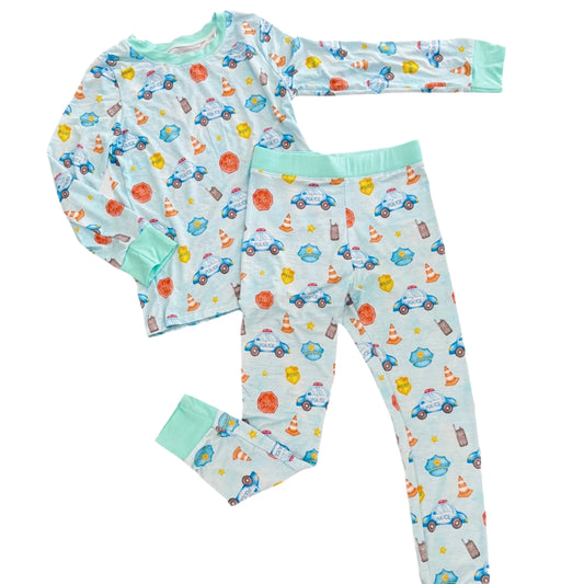 "Traffic Stop" Comfy Cozies Two-Piece Set