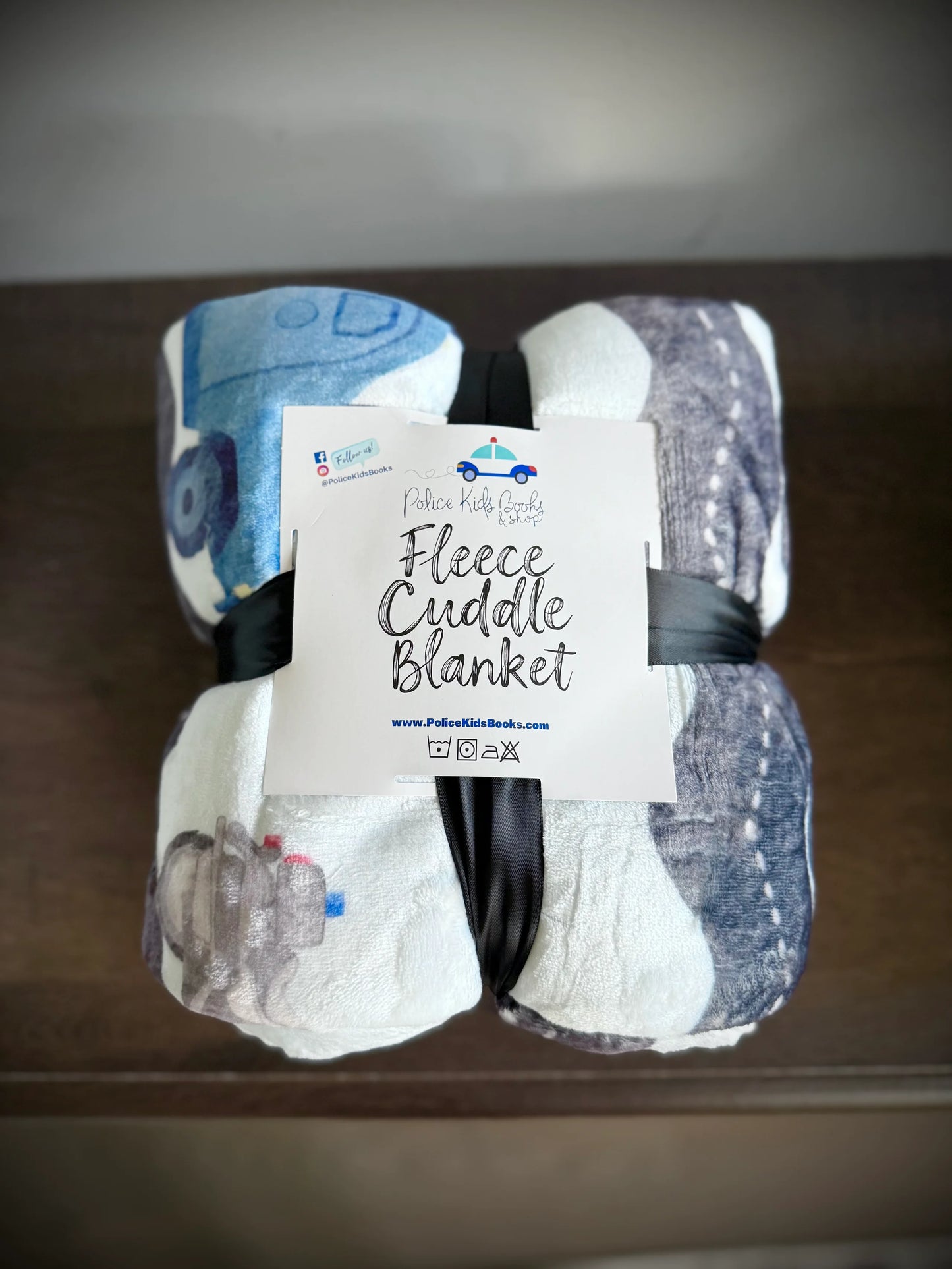 "Road Patrol" 60x60” Fleece Cuddle Blanket