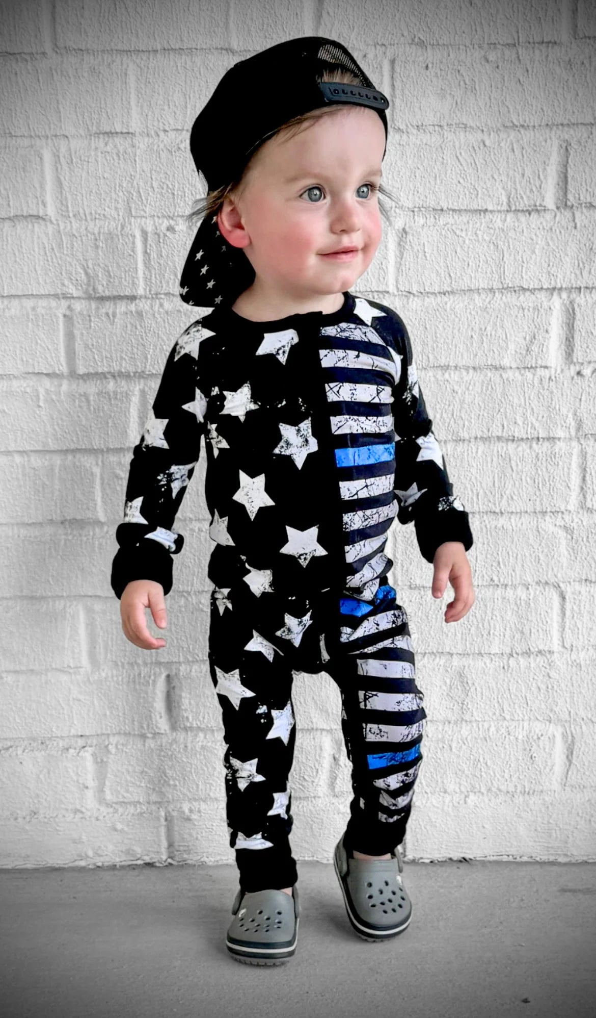 TBL Stars and Stripes Comfy Cozies Zip-Up