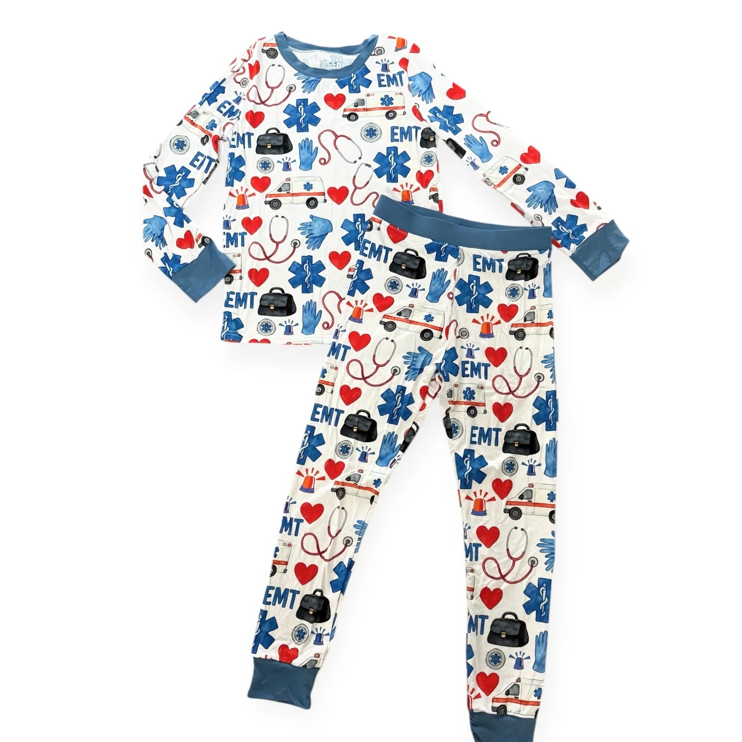 "EMT On Duty" Two-Piece Comfy Cozies