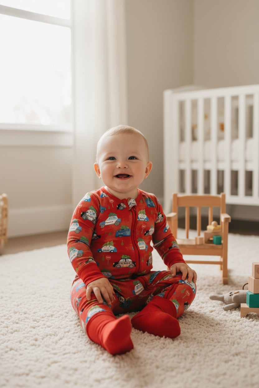 "Christmas Cruisers" Comfy Cozies Zip-Up