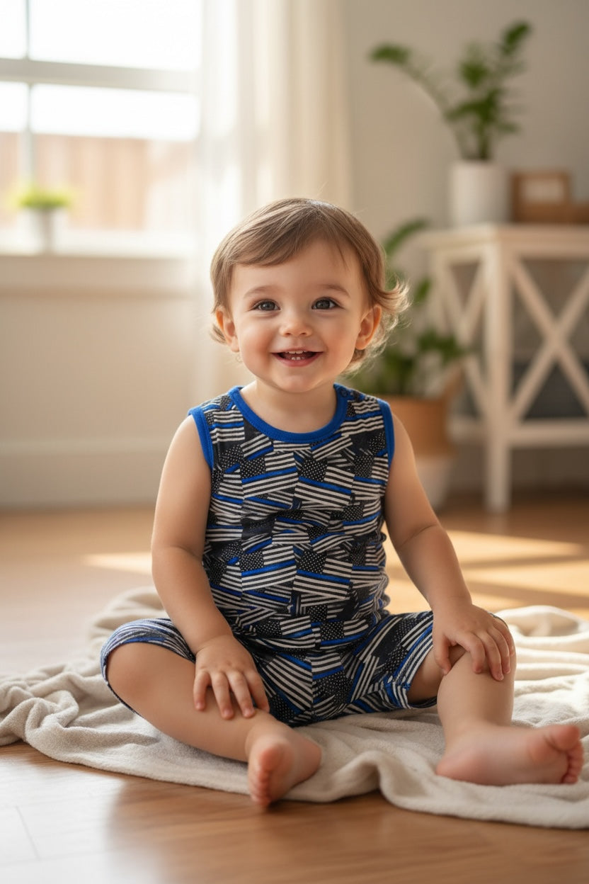 TBL Flags Romper - Shorts