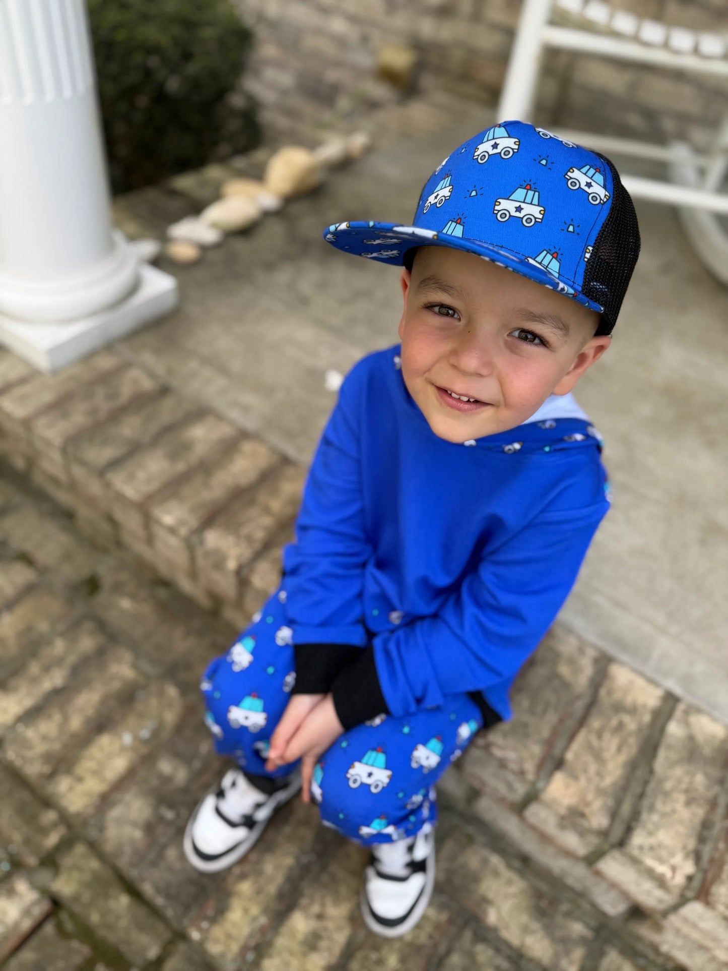 "Ride Along" Hooded Jogger Set - Short or Long