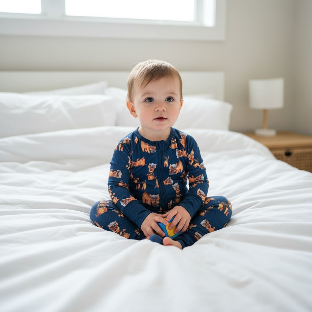 “K9 Rookie Pups” Comfy Cozies Zip-Up