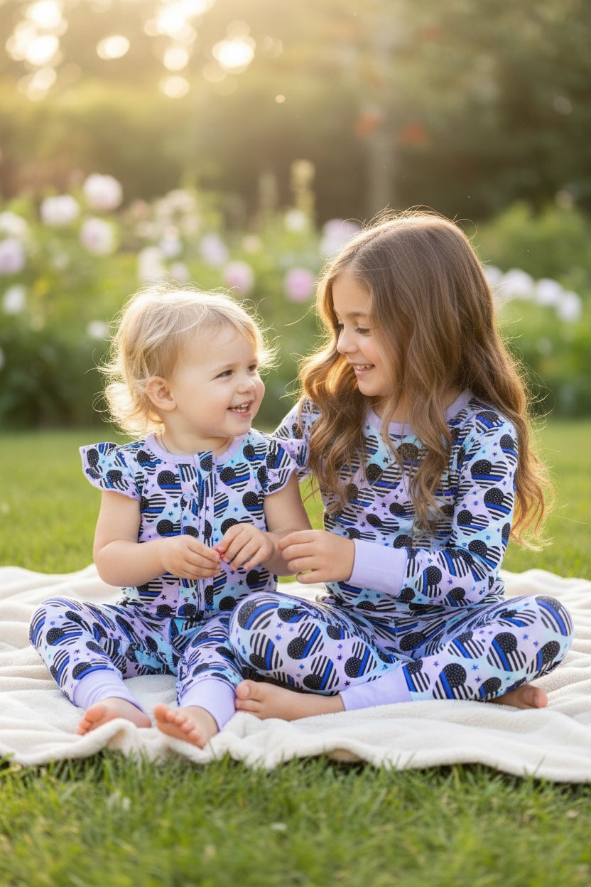 "Magical Sweet Hearts" Two-Piece Comfy Cozies (Long)