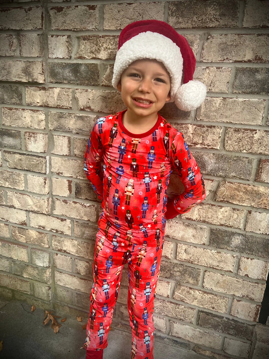 “Nutcracker Patrol" Two-Piece Comfy Cozies