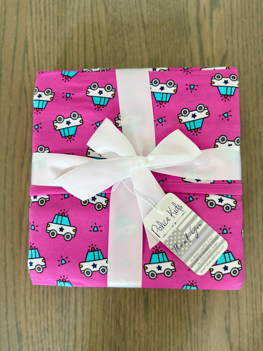 "Ride Along" 60"x60" Layered Bamboo Blanket - Choose Color