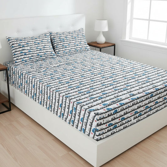 “Road Patrol” Twin/Full Bed Sheet