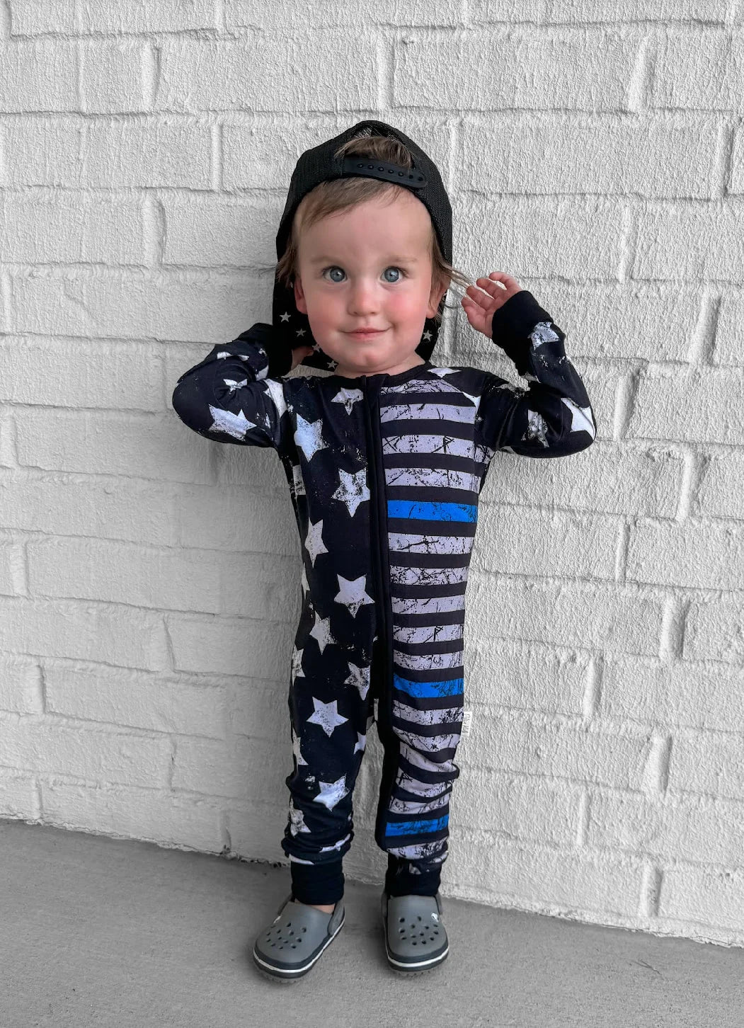 TBL Stars and Stripes Comfy Cozies Zip-Up