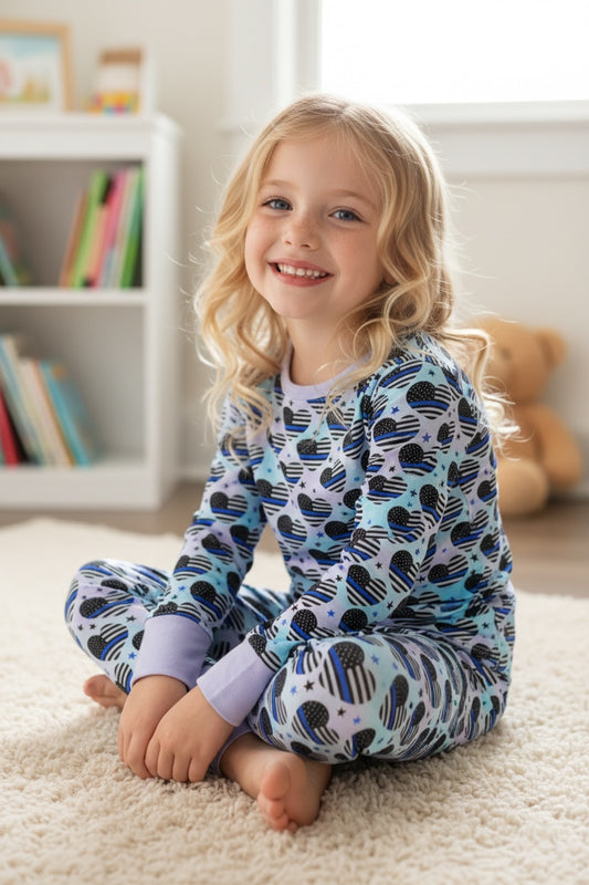 "Magical Sweet Hearts" Two-Piece Comfy Cozies (Long)