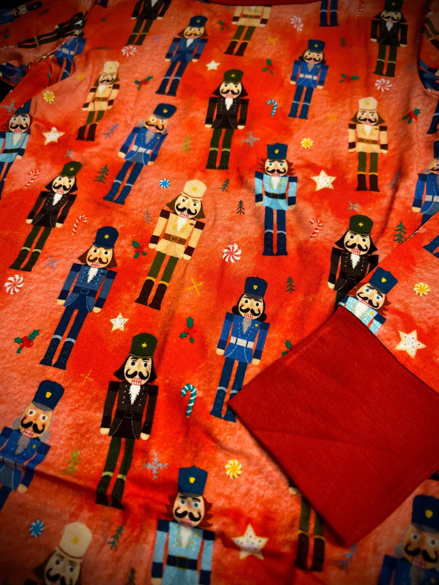 “Nutcracker Patrol" Two-Piece Comfy Cozies