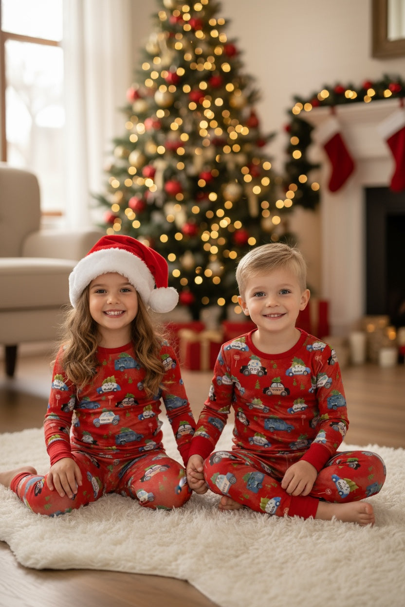 "Christmas Cruisers" Two-Piece Comfy Cozies