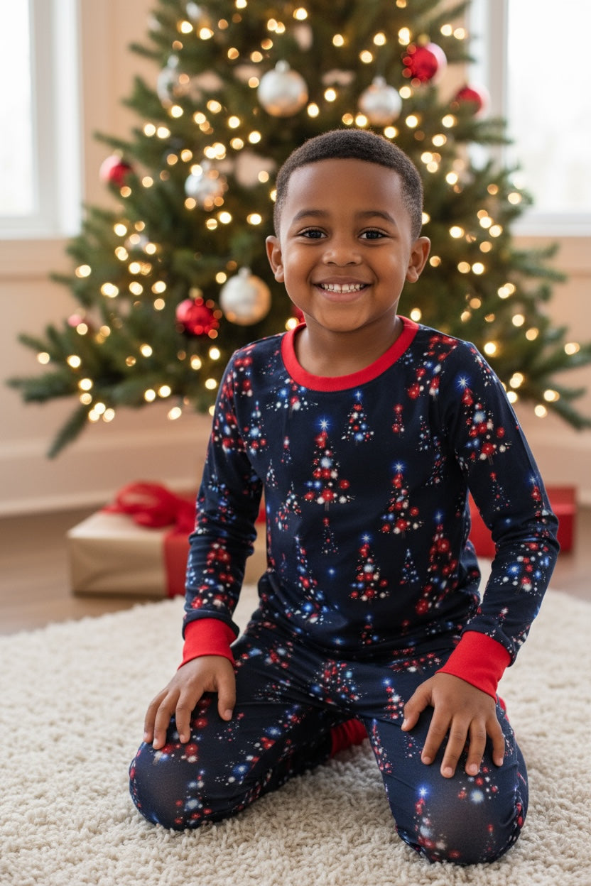 "Flashing through the Night" Two-Piece Comfy Cozies