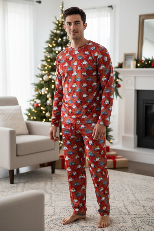 "Christmas Cruisers" Men's Comfy Cozies Lounge Pants